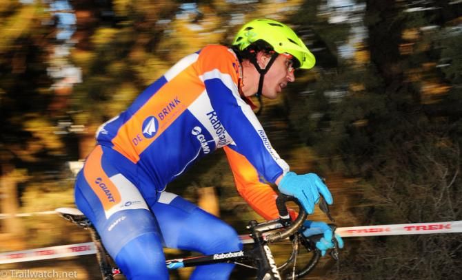 Adam Craig (Rabobank Giant) riding in the chase group
