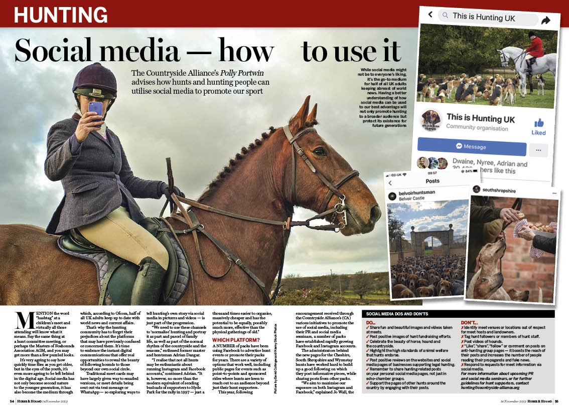 HT 3p hunting and social media f