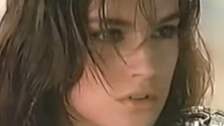 Cindy Crawford in a Japanese commercial