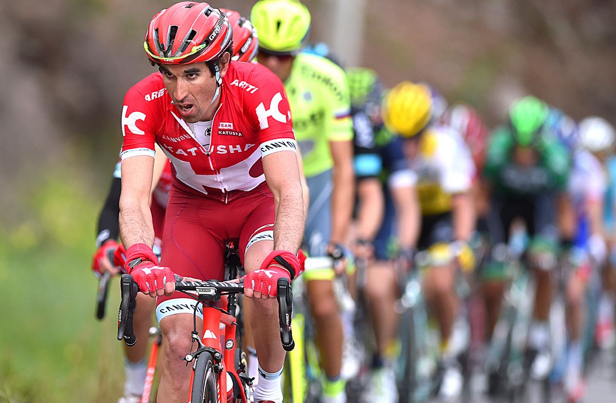 Alberto Losada (Katusha) working for Katusha)