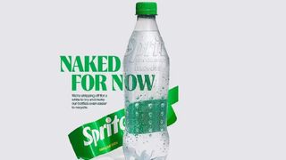 Sprite label-less packaging