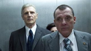 Liam Neeson and Tom Sizemore in Mark Felt: The Man Who Brought Down The White House