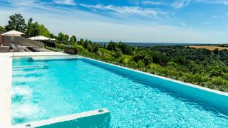 Take a dip in the infinity pool at Le Terrazze