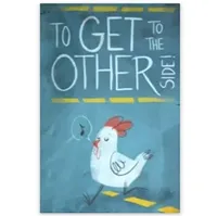 Ellies bok med ordvitsar - To Get to the Other Side | 110:- hos Amazon Ellies bok med ordvitsar - To Get to the Other Side | 110:- hos Amazon