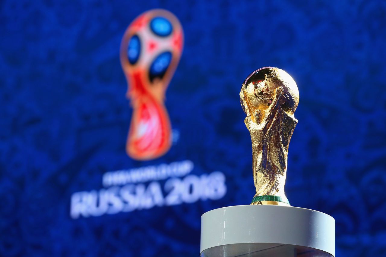 Fifa World Cup trophy Russia 2018