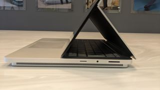 The Microsoft Surface Laptop Studio 2 on a desk