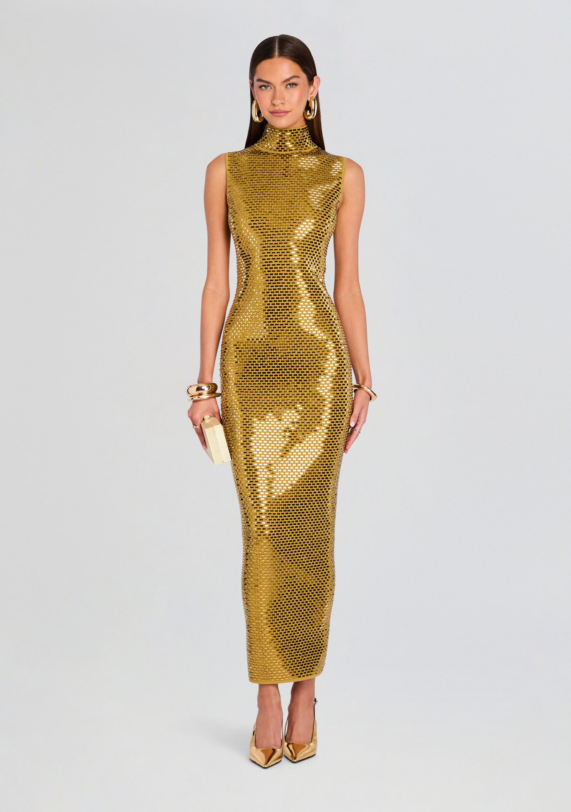 Lust Embellished Knit Dress