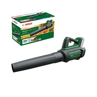 Bosch Cordless Leaf Blower Advancedleafblower 36v-750 (without Battery, 36 Volt System, for Clearing Stubborn Leaves and Large Areas, Lightweight: 2.8 Kg, in Carton Packaging)