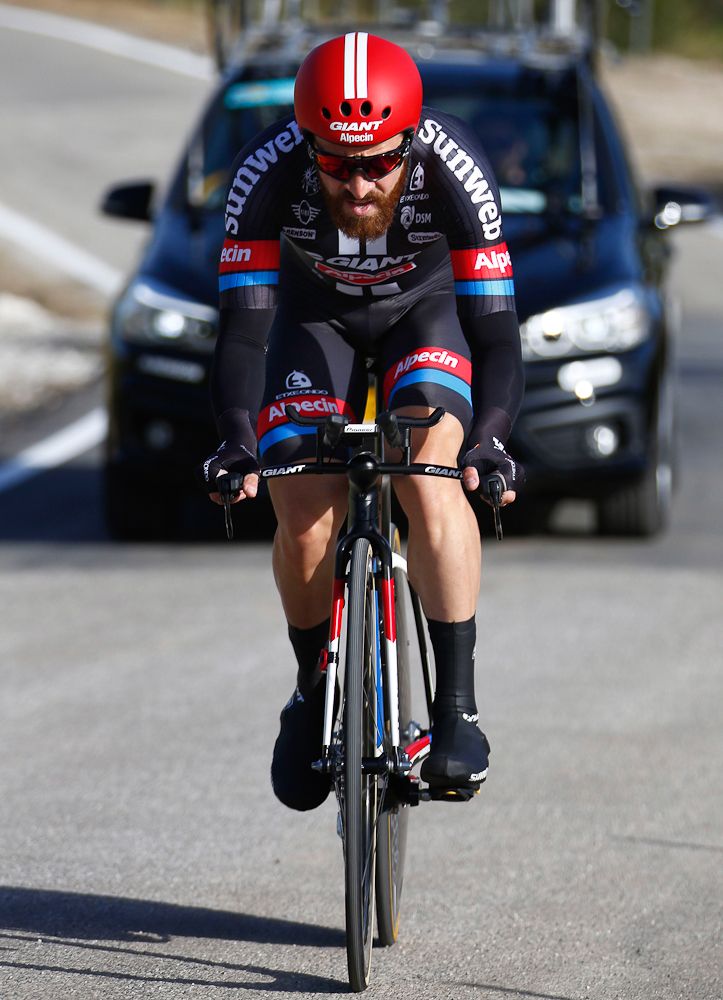 Giant-Alpecin's Simon Geschke in action at Ruta del Sol.