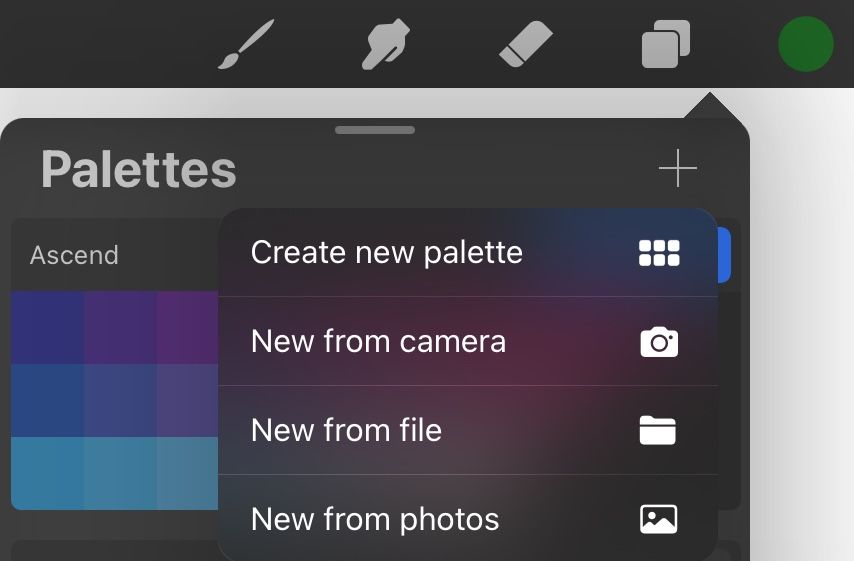 Procreate Palette Capture