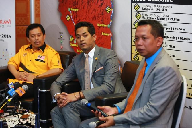 Organizers discuss the 2014 Tour de Langkawi
