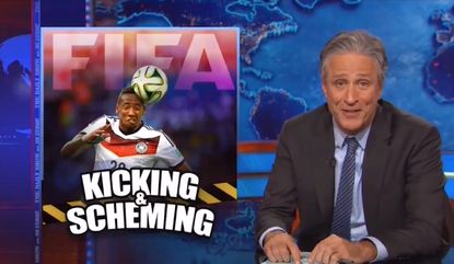 Jon Stewart puts the FIFA scandal in perspective