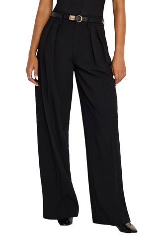 Good '90s Suiting Pleated Wide Leg Pants