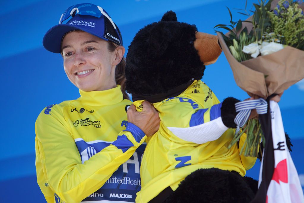 Katie Hall stage 2 winner at the 2017 Tour of California Women's Race