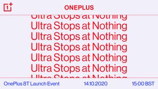 OnePlus 8T - lanseringsinbjudan