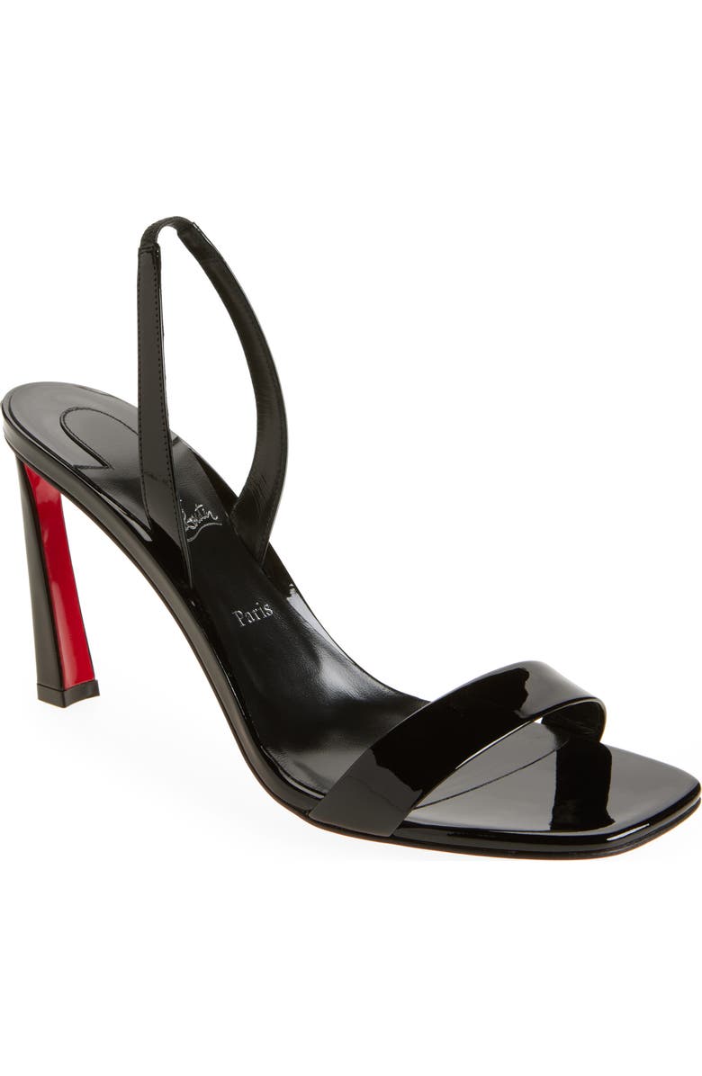 Condora Patent Leather Slingback Sandal