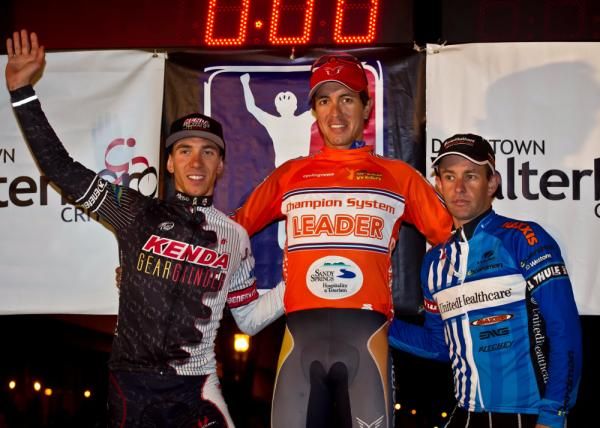 Pro Men Race Leaders Podium