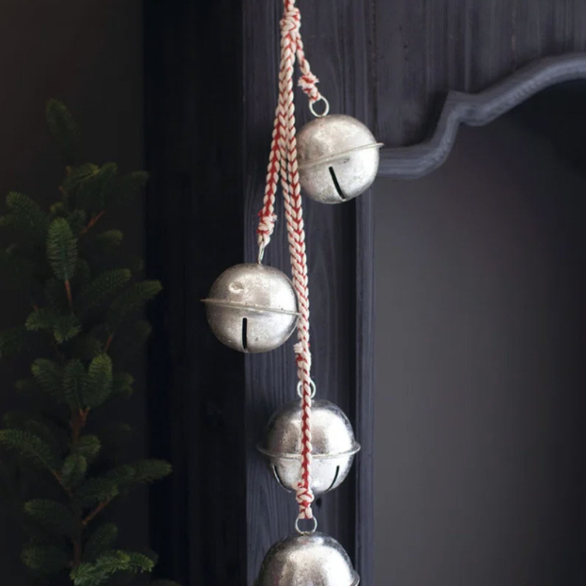 Kalalou Metal Christmas Bell Cluster