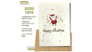 sustainable Christmas cards - EarthBits