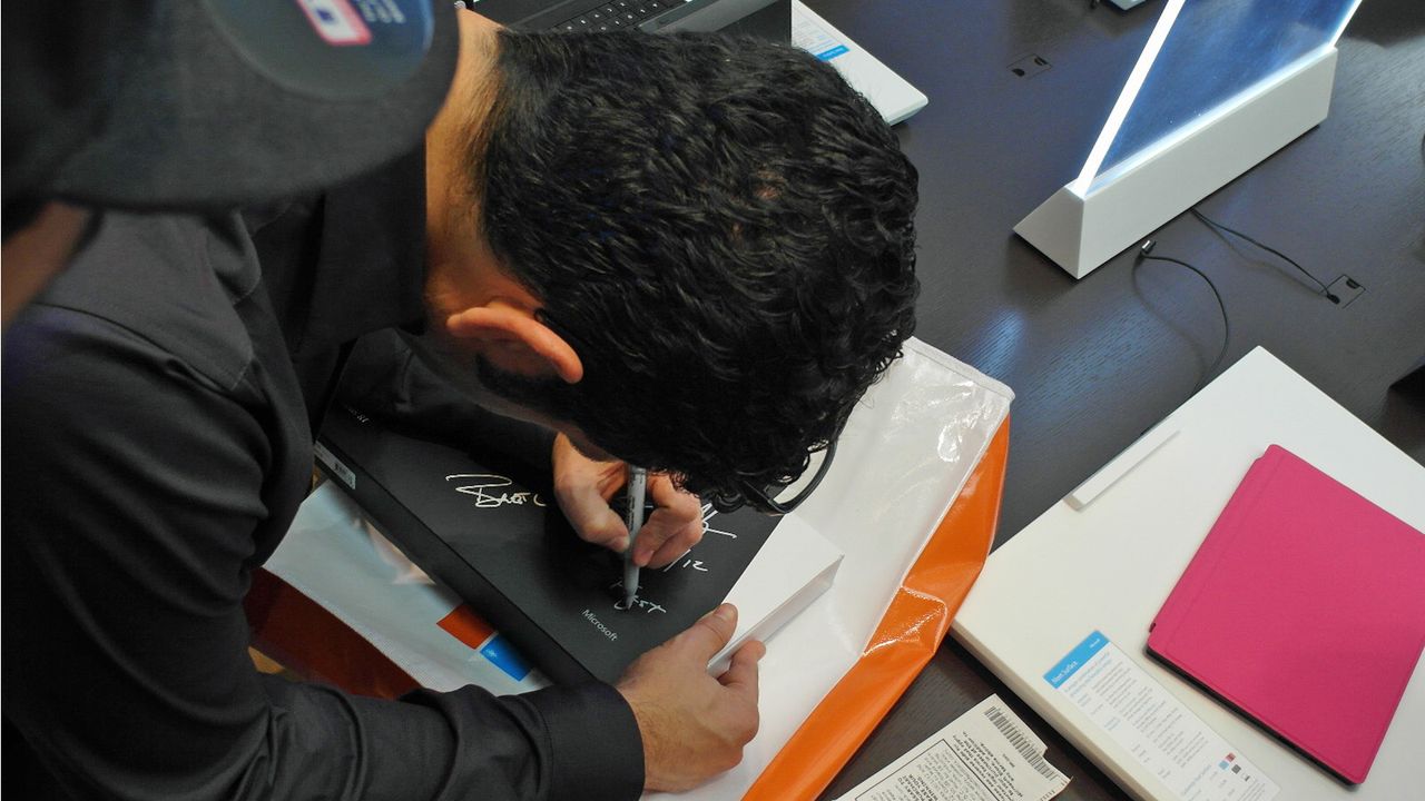 The NYC launch of Microsoft Surface and Windows 8