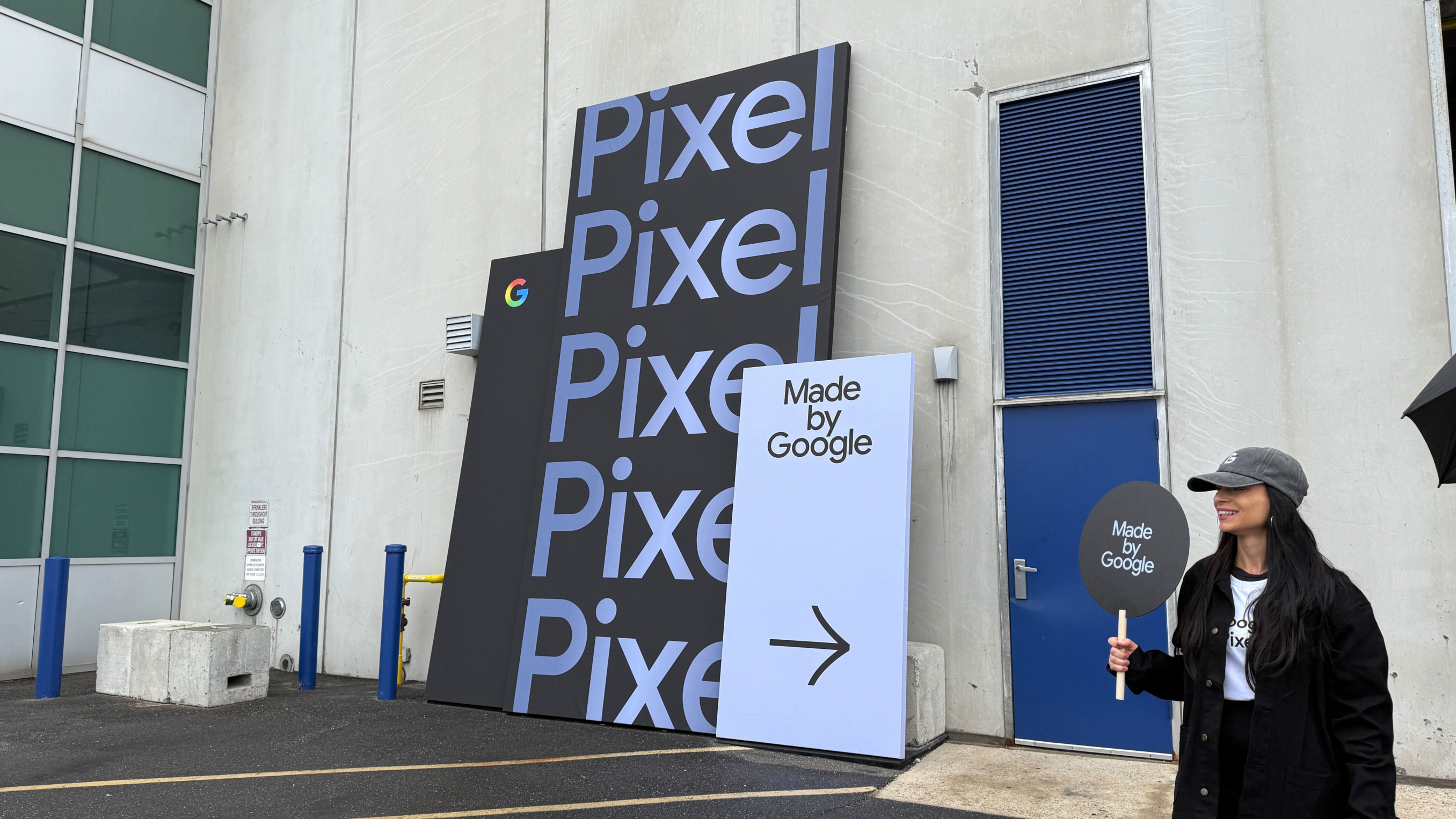 Made by Google 2025 event – outside venue