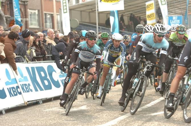 Mark Cavendish was too far back for the sprint