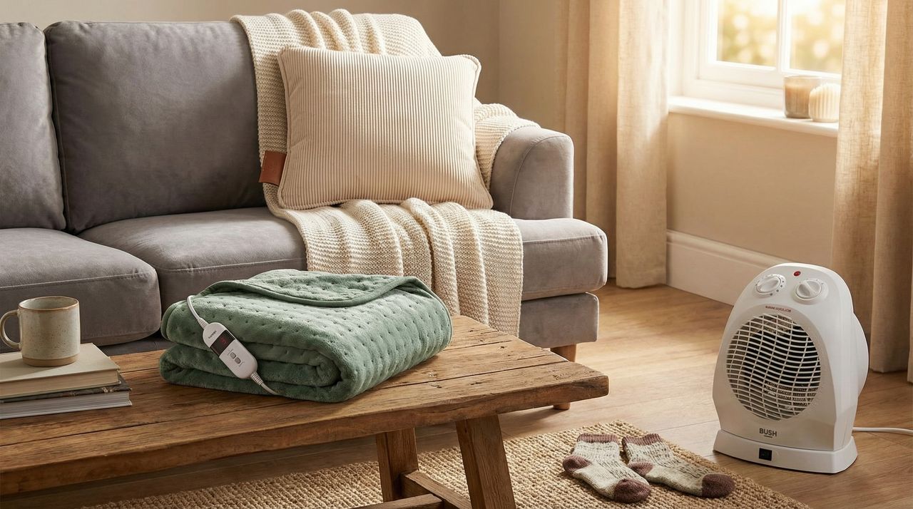 Snuggle up for the big freeze: these heated blankets, warming cushions, and fan heaters from Argos will keep you snug from just £25