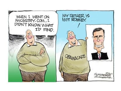 Romney's birther problem: 'ObamaCare'