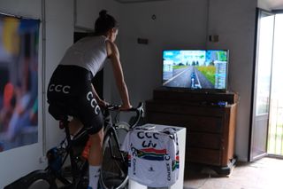 Ashleigh Moolman-Pasio blog: Zwift win