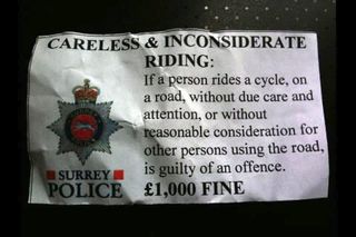 surrey police, cycling