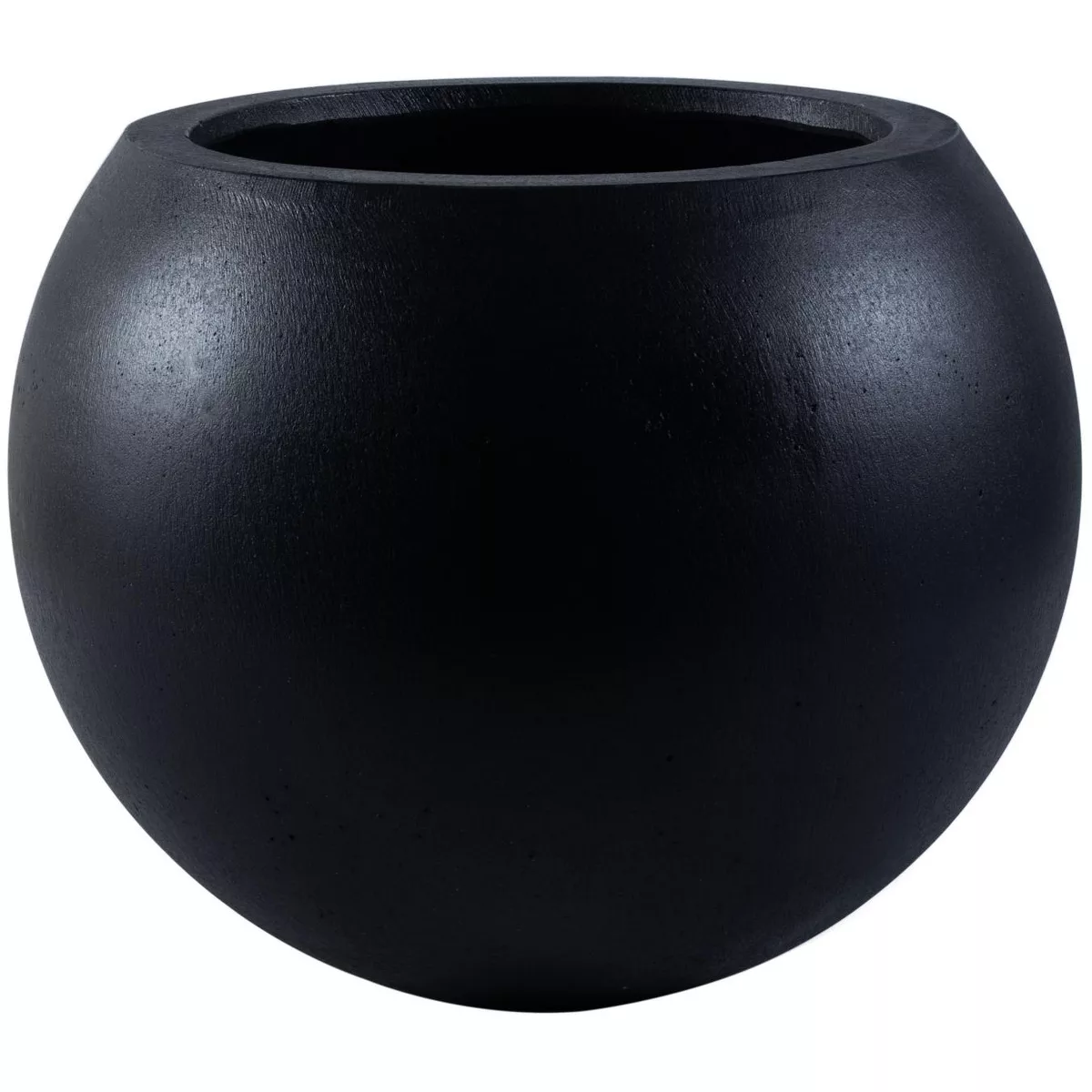 Kenslia Large Planter Pot - Indoor/outdoor - Pat1519 - Black - Safavieh