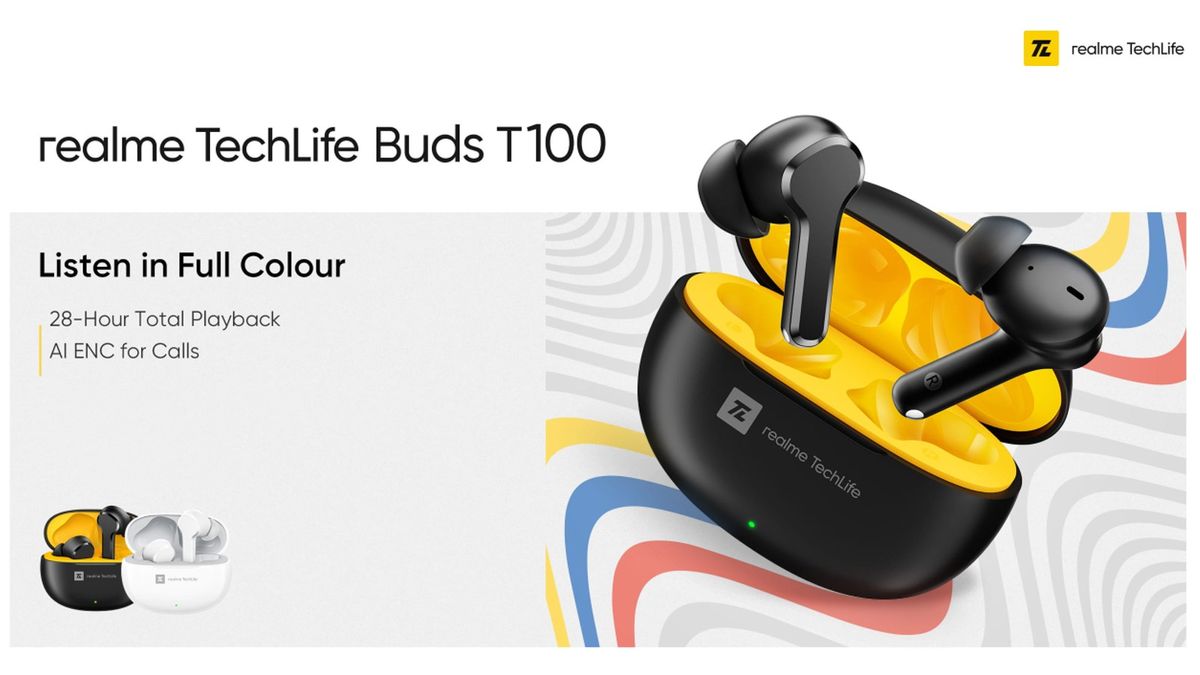 realme tech life buds t100