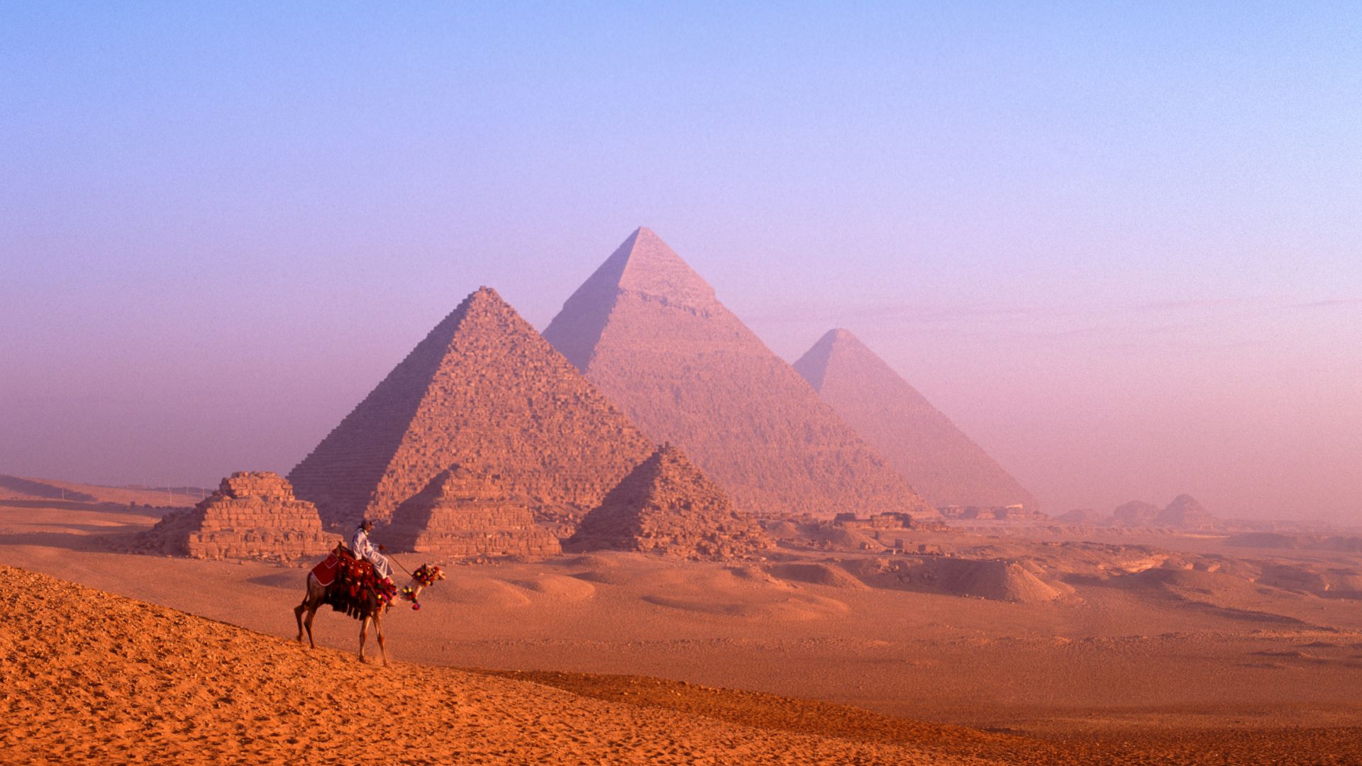 the pyramids of egypt