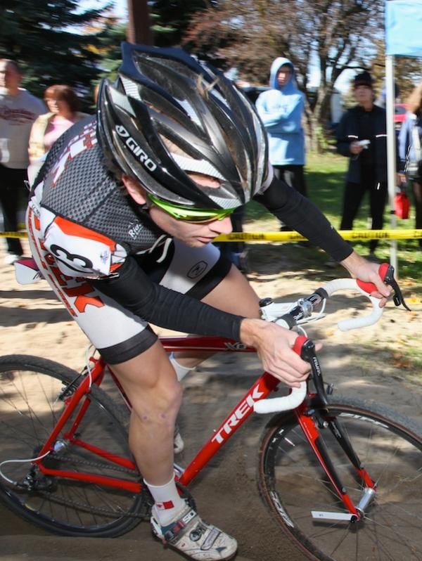 Local racer Cameron Jette (Trek Store Race Team)