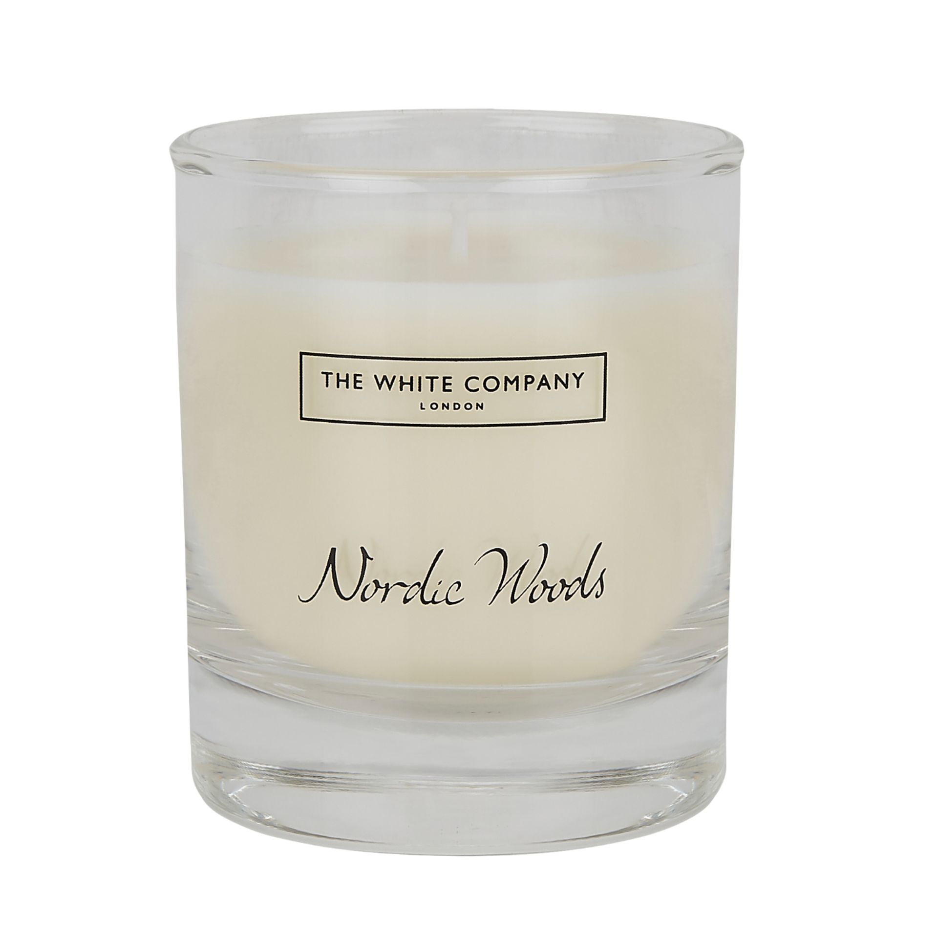 The White Company Nordic Woods signature candle