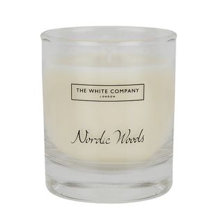 The White Company Nordic Woods signature candle