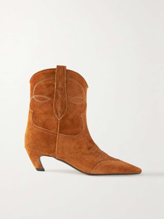 Dallas Suede Cowboy Boots