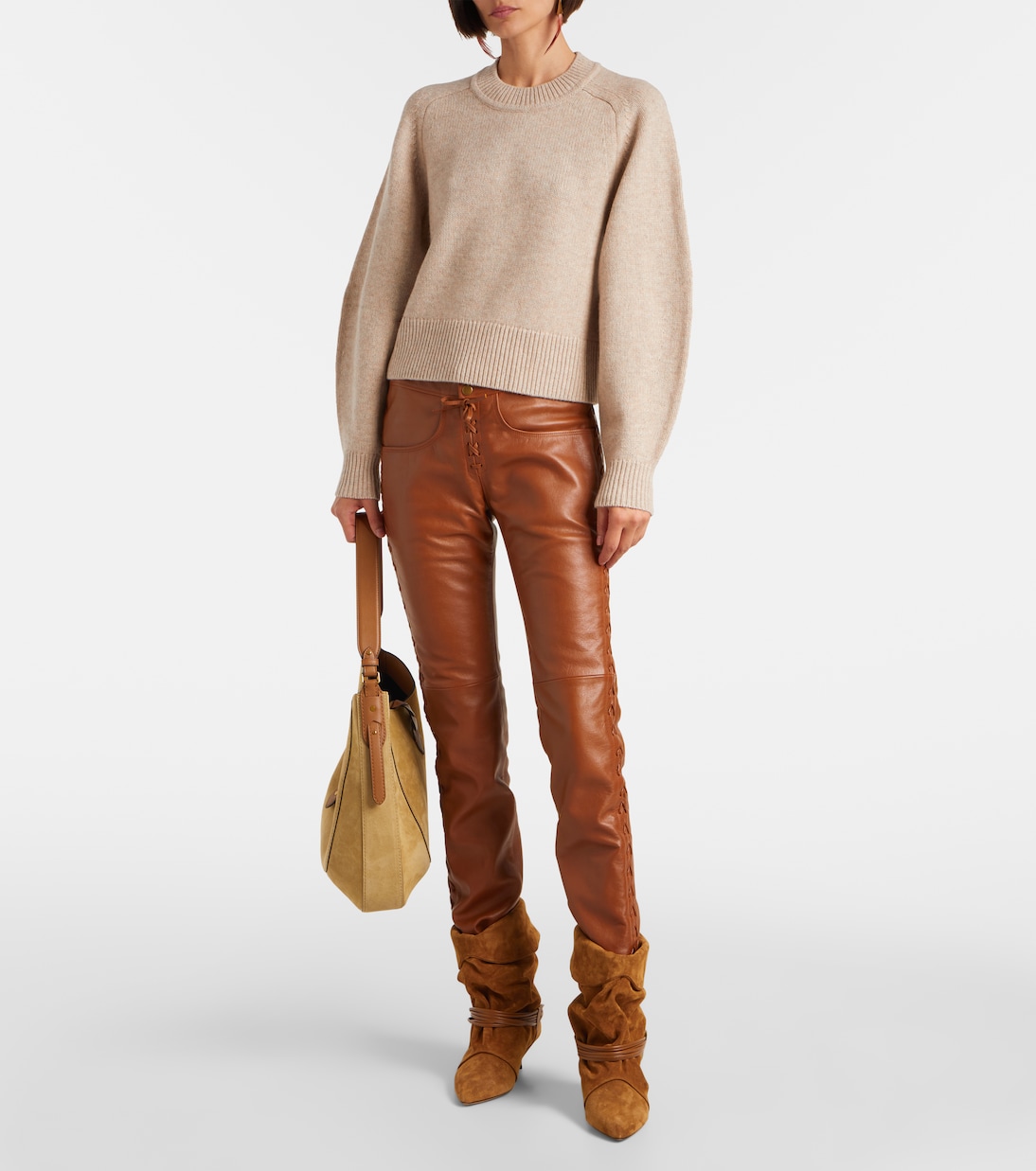 Leandra Wool and Cashmere Sweater