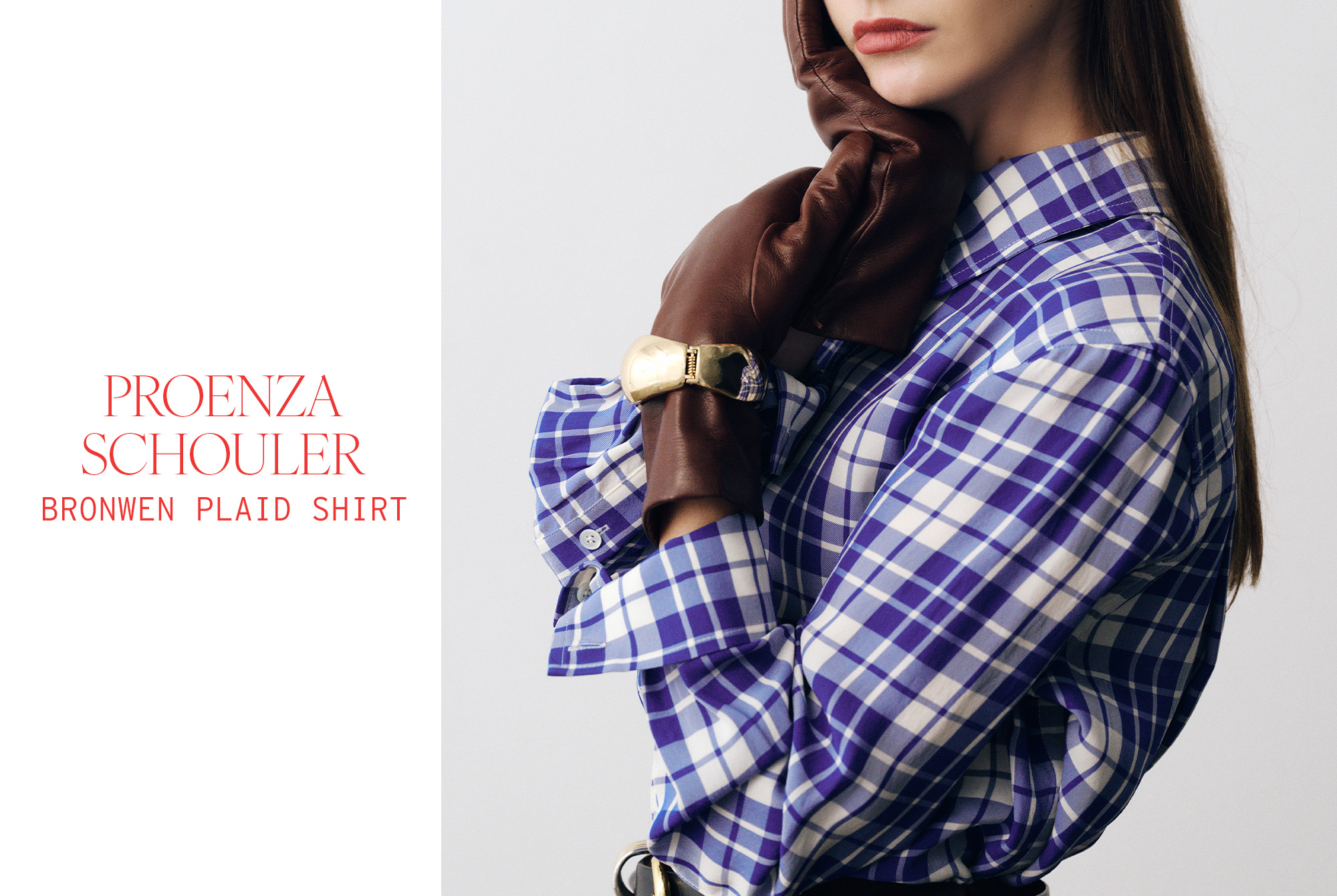 Plaid shirt the great try on