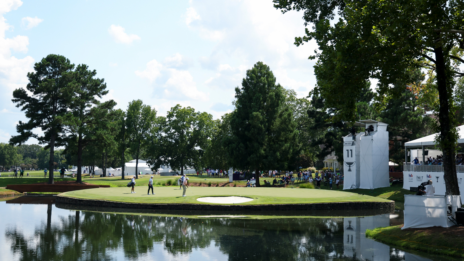 The 11th hole at TPC Southwind