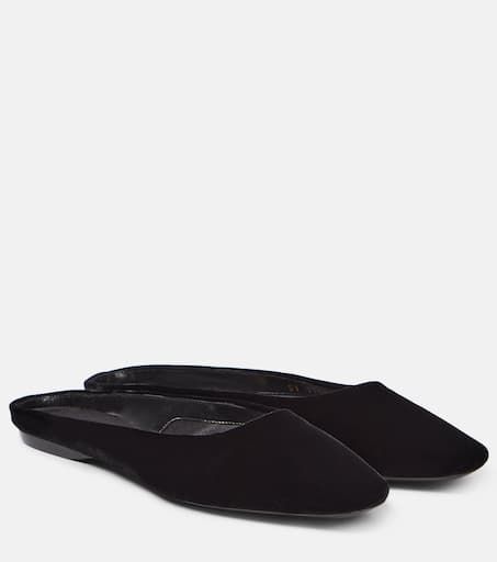 Lido Velvet Mules