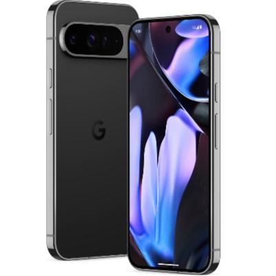 Google Pixel 9 Pro XL Official Render - Obsidian - Front and Back