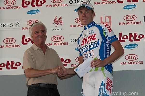 Ronan Van Zandbeek (Skil-Shimano) was on the attack during the stage.