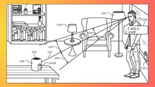 A patent application for a future HomePod device with a camera.