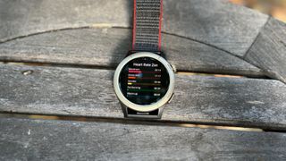 Heart rate zones on the Amazfit Cheetah Pro