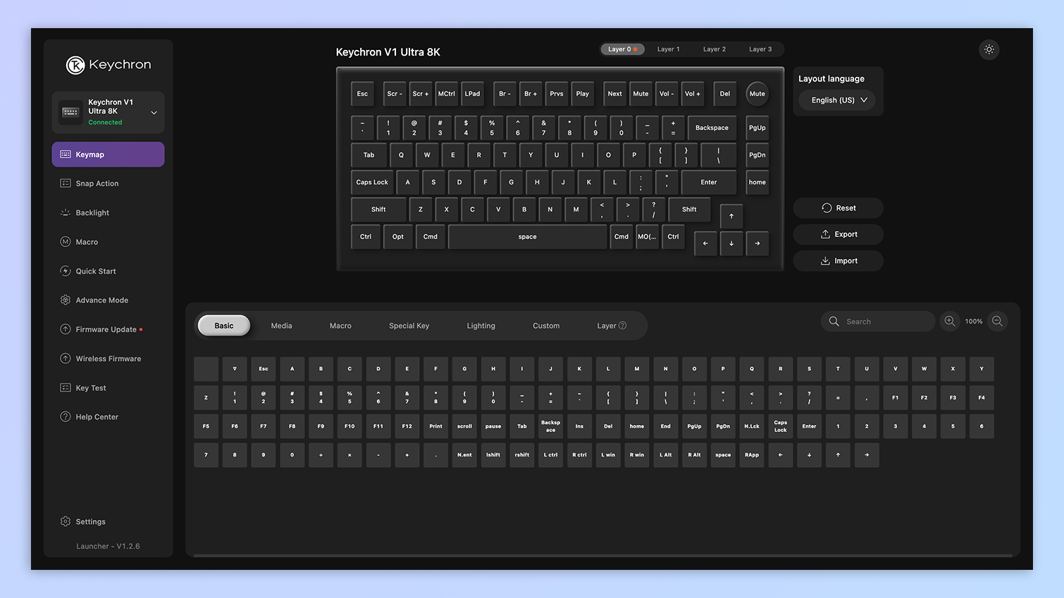Keychron Launcher screenshot