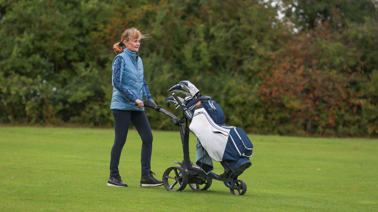 Alison Root on fairway