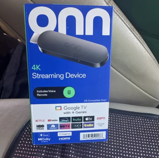 Alleged Onn 4K Streaming Device packaging