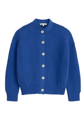 Nico Crewneck Cotton Cardigan