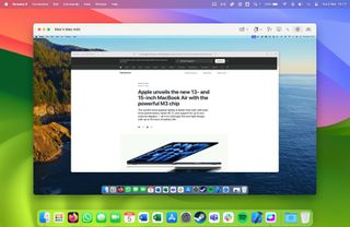 The Screens 5 app running on a Mac.